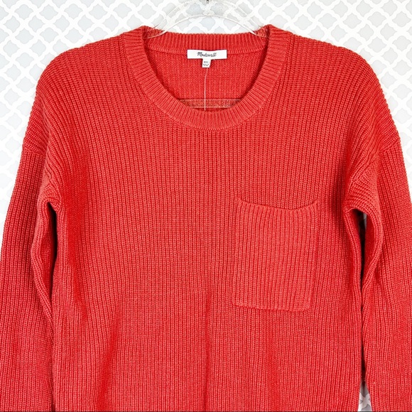 NWT Madewell Thompson Pocket Pullover Sweater - Picture 3 of 12